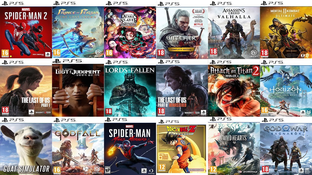 PS5 games
